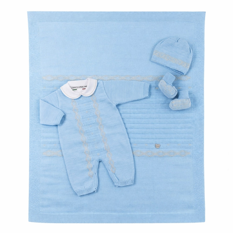 Newborn Layette Set in Tricot Knit by...
