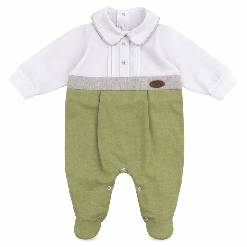 Cotton and Linen Baby Romper – TT153 – Teneri & Belli