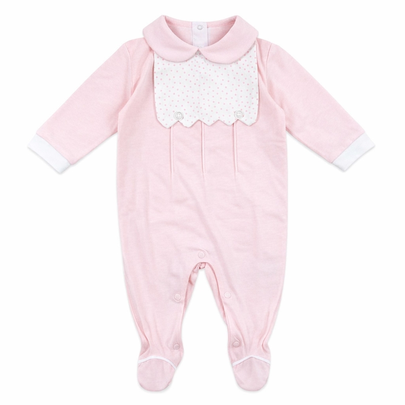 Tutina neonato cotone Nazareno Gabrielli elegante con colletto