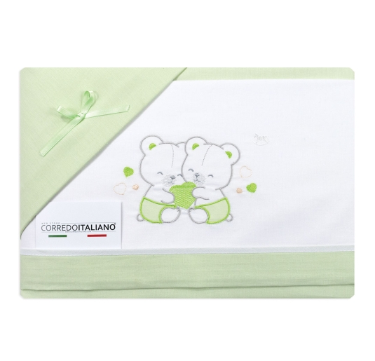 Set lenzuola culletta e carrozzina - LC13313 - Mio Piccolo