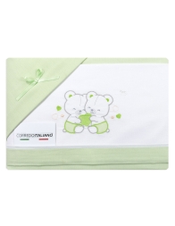 Cradle and pram sheet set - LC13313 - Mio Piccolo