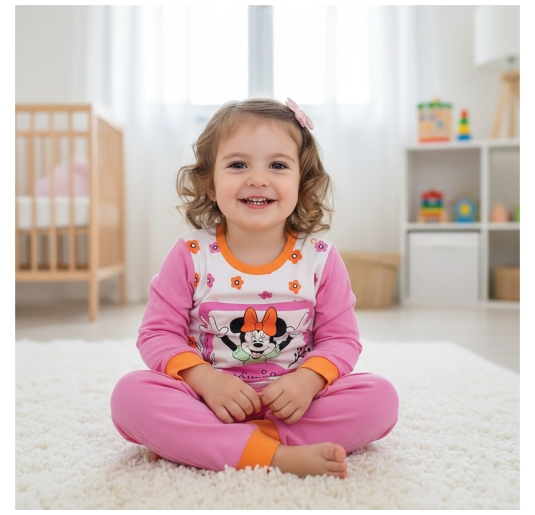 Minnie - Pigiamino baby in cotone Disney WI4251