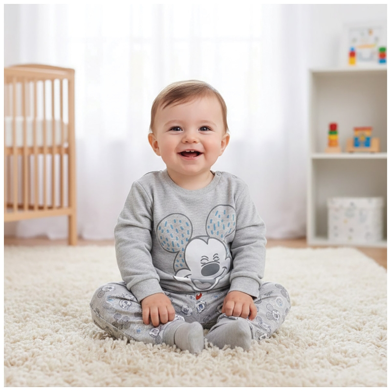 Baby boy pajamas interlock cotton -...