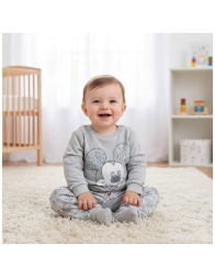 Pigiama bimbo caldo cotone - Topolino WD900032 - Disney