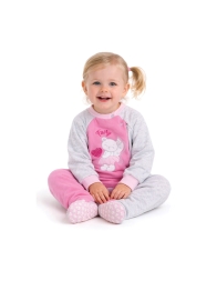 Pigiamone zip baby felpato interno - NG225012 - Nazareno Gabrielli