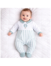 Tutina neonato cotone Nazareno Gabrielli elegante per corredino