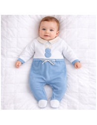 Elegant cotton baby sleepsuit soft newborn outfit