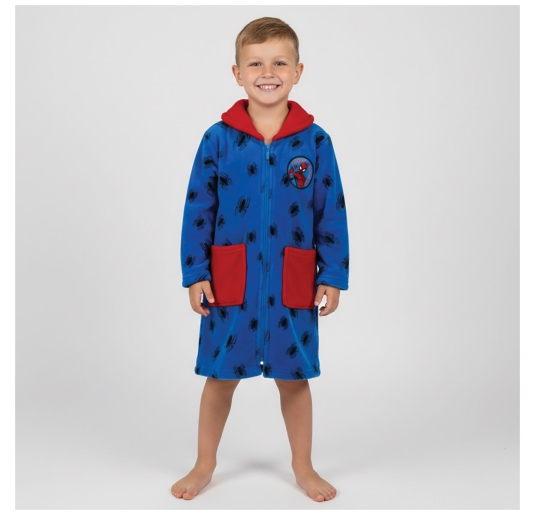 Vestaglia bambino in pile - Spiderman HY20097B - Marvel