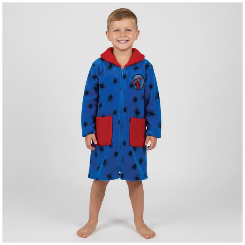 Boys’ Fleece Robe – Spider-Man HY20097B – Marvel