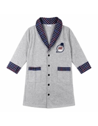 Winter dressing gown for boys - I14251GR - Primero
