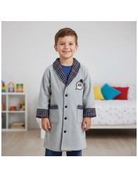 Winter dressing gown for boys - I14251GR - Primero