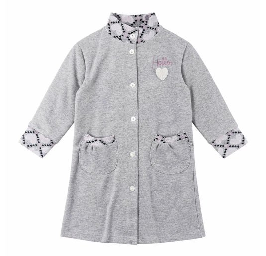 Winter dressing gown for Girl by Primero 2