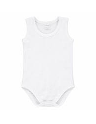 Body wide shoulder pure white cotton - Ellepi