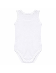 Body wide shoulder pure white cotton