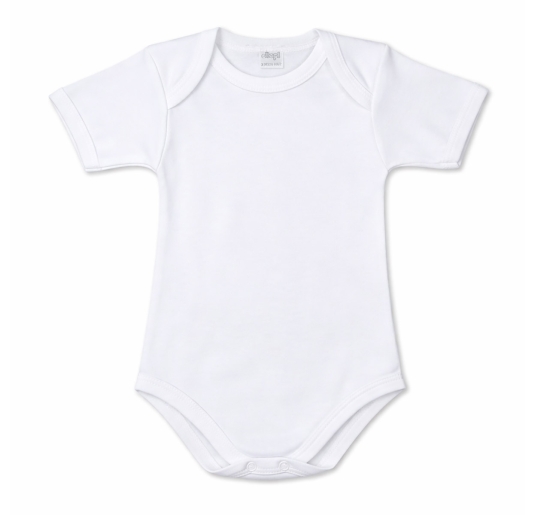 Warm cotton short-sleeve bodysuit – AF891 – Ellepi