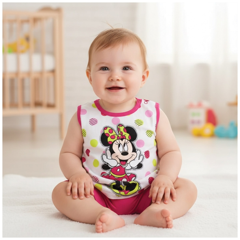 Pigiamino completino corto Minnie - Disney