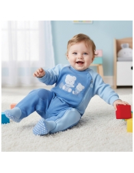 Baby boy winter pajamas - B4442AZCL - Batuffolini