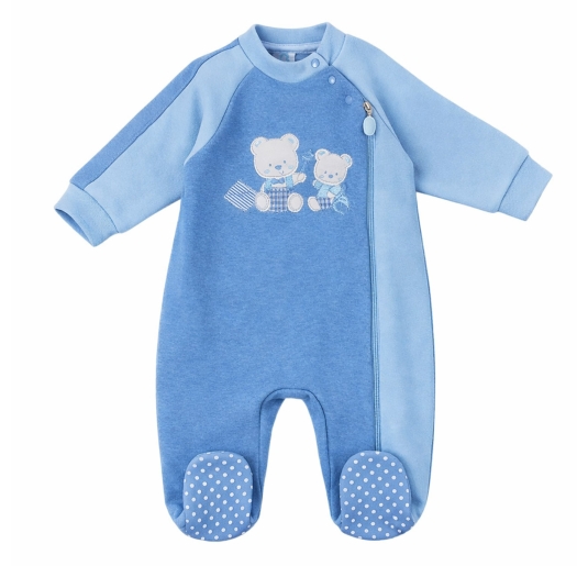 Baby boy winter pajamas - B4442AZCL - Batuffolini 2