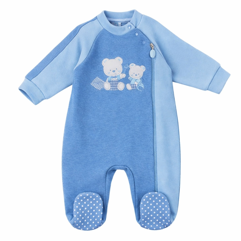 Baby boy winter pajamas - B4442AZCL -...