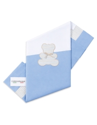 Newborn first outfit cotton layette set Teneri & Belli - Blanket