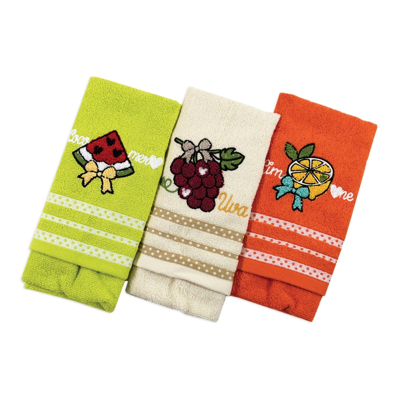 Set 3 cloths cotton - Macedonia - Vingi