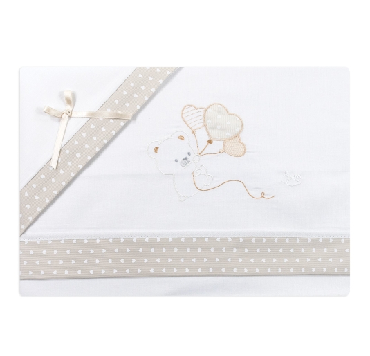 Set lenzuola per culla lettino - Orsetto LL14284 - Mio Piccolo