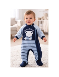 Baby boy pajamas winter cotton - NG226042 - Nazareno Gabrielli