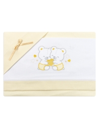 Cradle and pram sheet set - LC13313 - Mio Piccolo