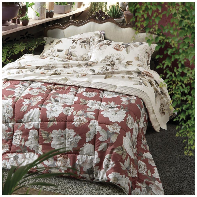 Peony - double bed winter quilt...