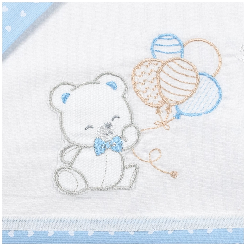 Cradle and Pram Sheet Set – LC13317 -...