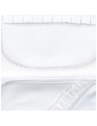 Set Neonati con Bavaglino e Copertina Ricamabili - CJT09 - Coralo Baby