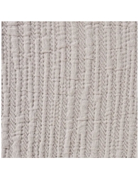 Close-up of jacquard relief weave on Caleffi Paraggi cotton bedspread