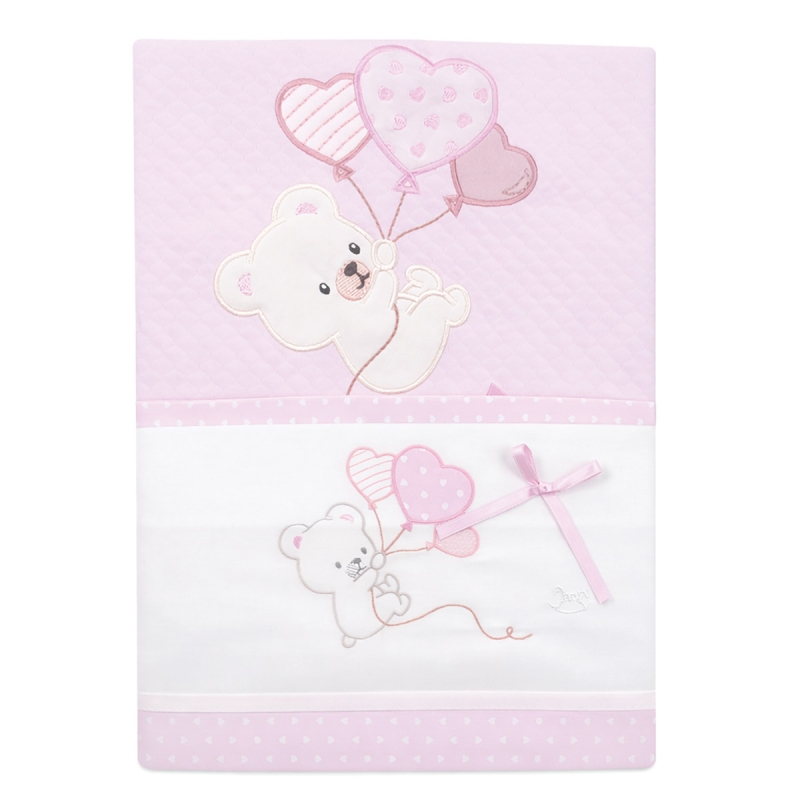 Cradle and pram blanket set Mio Piccolo Made in Italy