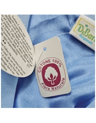 Vestaglia donna cotone abbottonata Rossana DiBen ideale per casa e relax