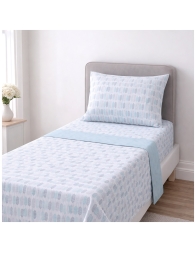 Cotton Single Bed Sheet Set – Capua – Cotoneria Italiana