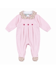 Newborn girl Jersey Cotton Sleepsuit - K147TJ - Klaiadi'