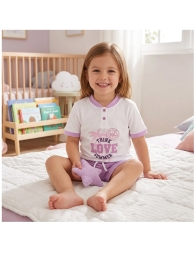 Girls short cotton pajamas FE1128 Kids with summer print