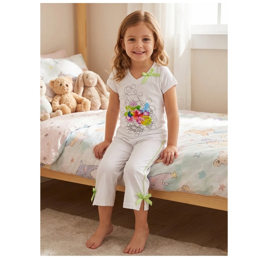 Girls Fresh Cotton Pajamas - S2311 - Baby Vip