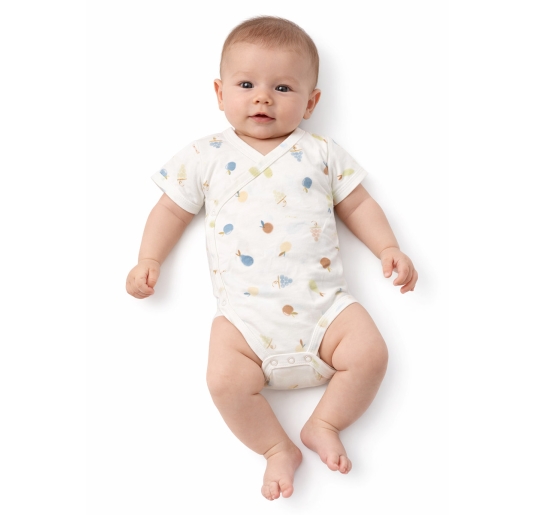 Side-Opening Bamboo Bodysuit - Fruttiny - Coccodè Firenze C00804BC 2