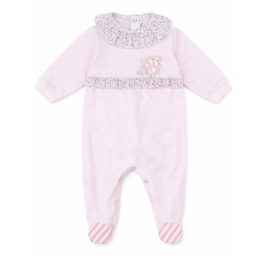 Baby girl onesie cotton jersey Le Chicche TU1810