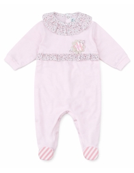 Baby girl onesie cotton jersey Le Chicche TU1810