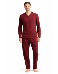 Pigiama in caldo cotone collo a V di Diliar 2225