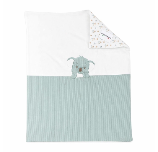 Chenille Blanket for Crib with Koala - CO7850VV - Le Chicche