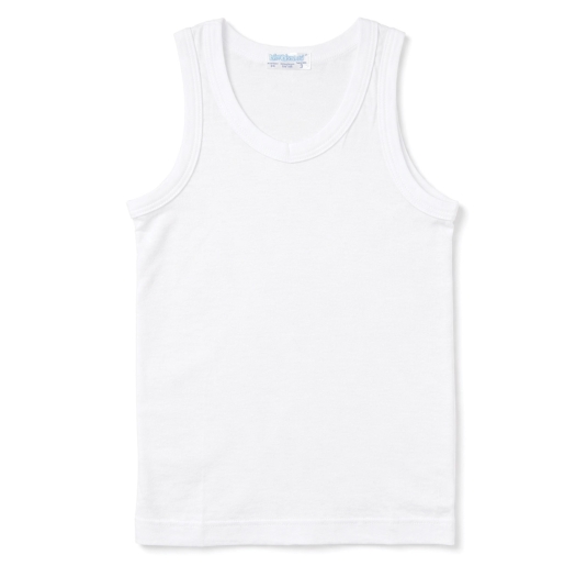 boys pure cotton tank top wide strap Bimbissimi 2