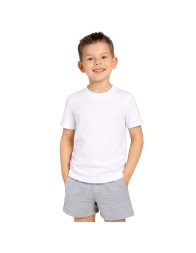 boys pure cotton crew neck t-shirt Bimbissimi
