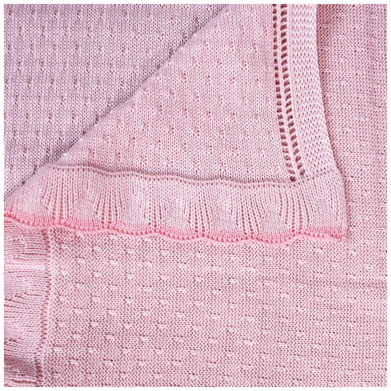 Copertina in filo tricot di puro...