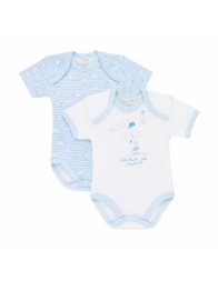 2-pack body winter cotton with short sleeves - AF30 - Ellepi