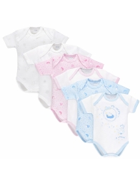 Confezione 2 body Ellepi in caldo cotone mezza manica