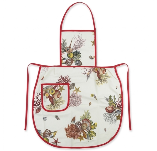 Grembiule cucina con pettorina - Coralli 2