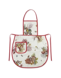 Grembiule cucina con pettorina - Coralli